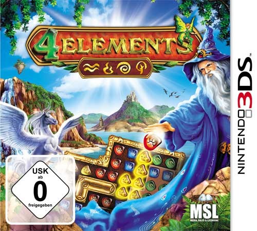 Nintendo 3DS - 4 Elements (NEU & OVP) | Konsolenkost