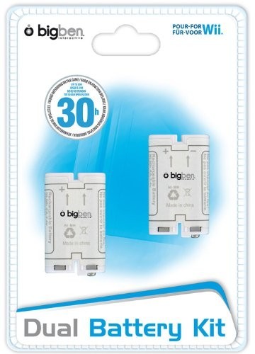 Wii - Akku / Battery Pack Dual Kit [BigBen] (NEU & OVP) | Konsolenkost