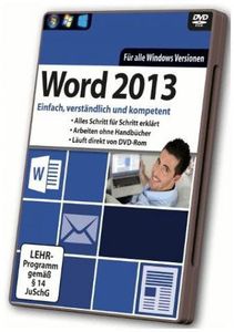 PC - Word 2013 Lernkurs (NEU & OVP)