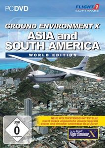 PC - Flight Simulator X - Ground Enviroment X5: Asia and South America World (NEU & OVP)