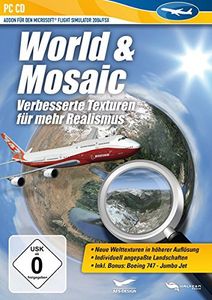 PC - Flight Simulator X: World & Mosaic (Add-On) (NEU & OVP)
