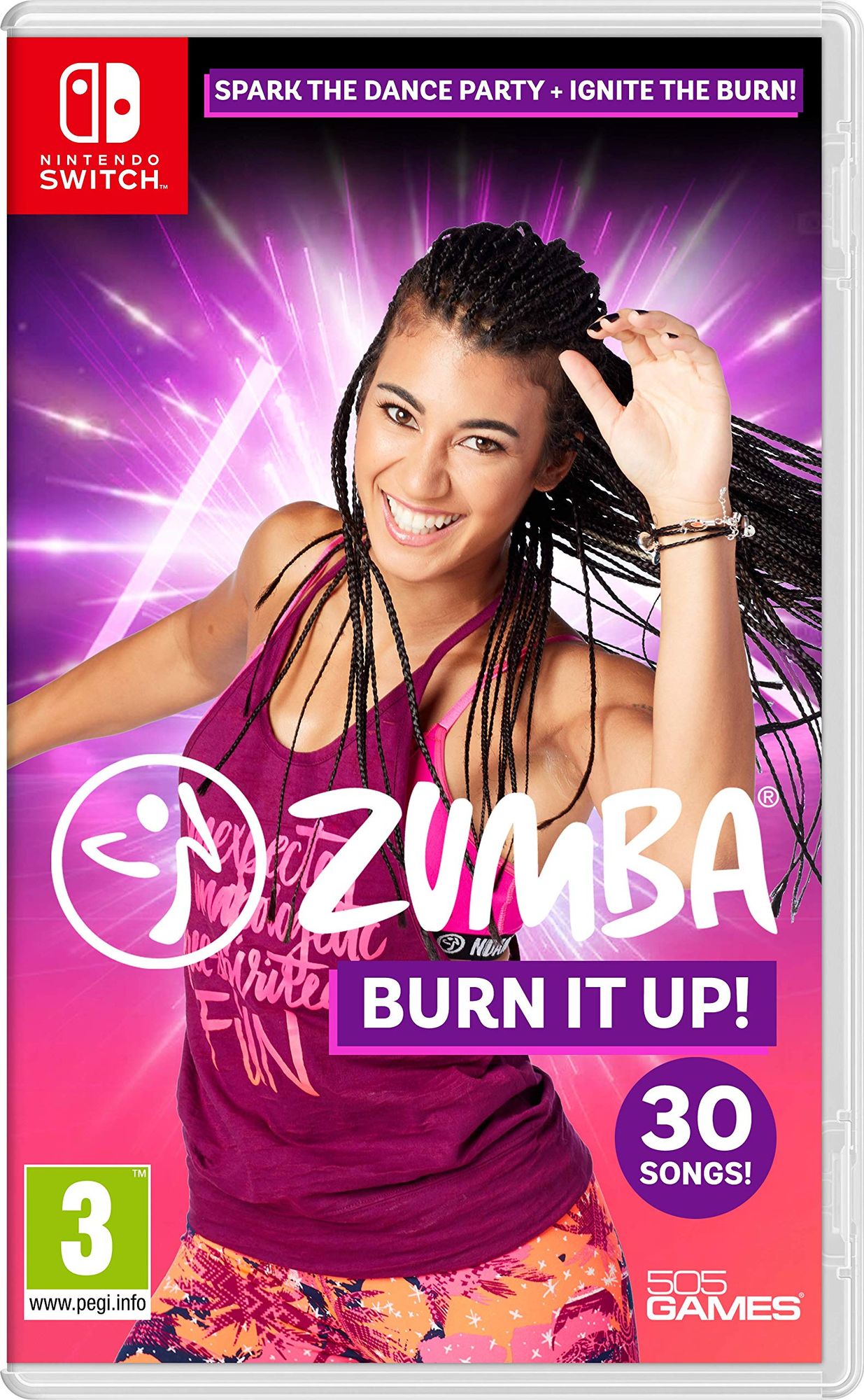 Nintendo Switch Zumba Burn It Up! (UK Version) (NEU & OVP) Konsolenkost