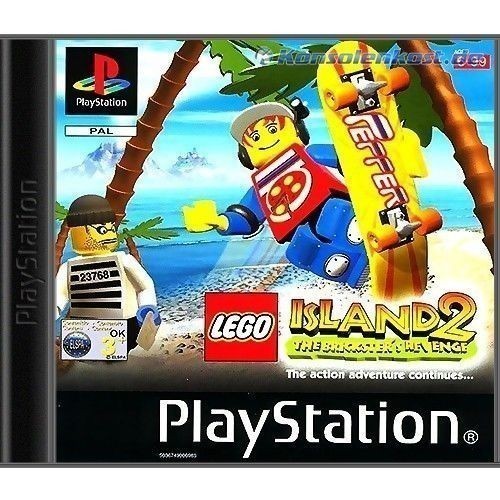 PS1 LEGO Island The Bricksters Revenge (nur CD) (gebraucht