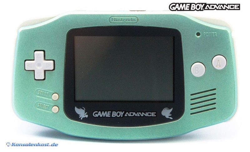 GameBoy Advance Konsole #grün Celebi Pokemon Center Limited
