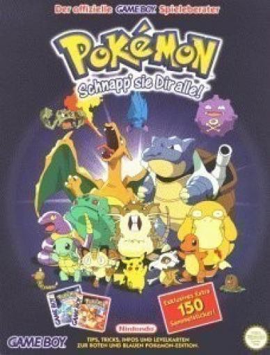 GameBoy - Spieleberater: Pokemon - Schnapp sie Dir alle! #rote / blaue Edition (DE Version) (gebraucht)