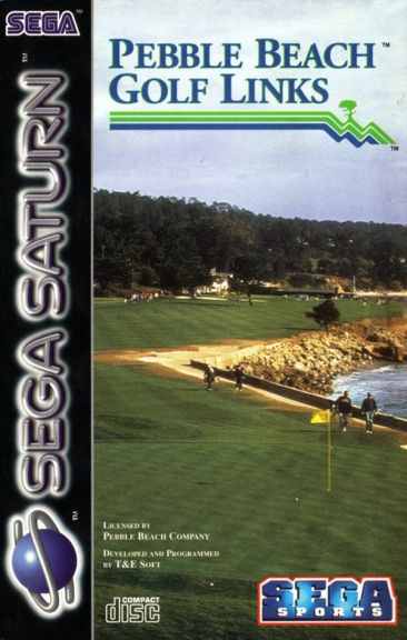 Sega Saturn - Pebble Beach Golf Links (mit OVP) (gebraucht)