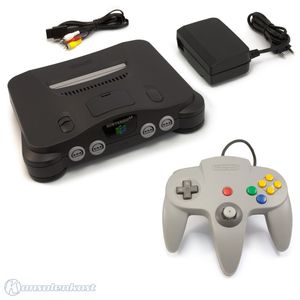 N64 - Konsole + Original Controller + Zubehör (gebraucht)