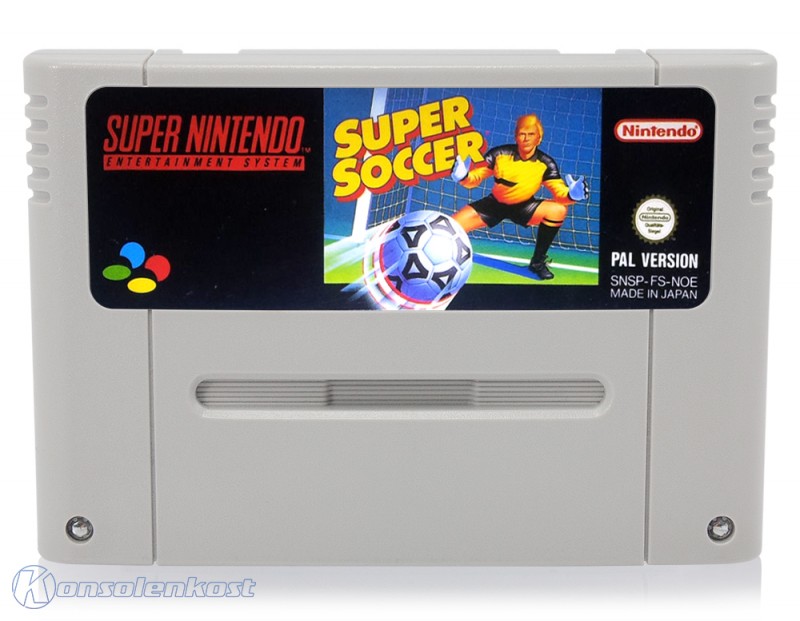 Snes Super Soccer Modul Gebraucht Konsolenkost