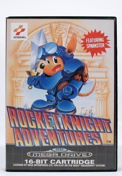 Jeu Mega Drive Rocket Knight Adventures - Complet, Version Européenne, Bon état
