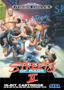 Mega Drive - Streets of Rage 2 (mit OVP) (gebraucht)
