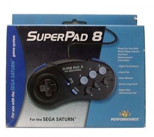 Saturn - Controller Super Pad 8 (NEU & OVP)
