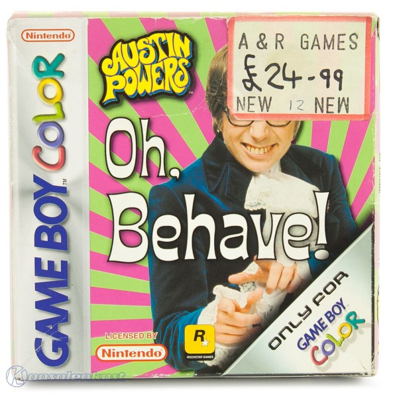 GameBoy Color Austin Powers 1: Oh, Behave! (NEU OVP