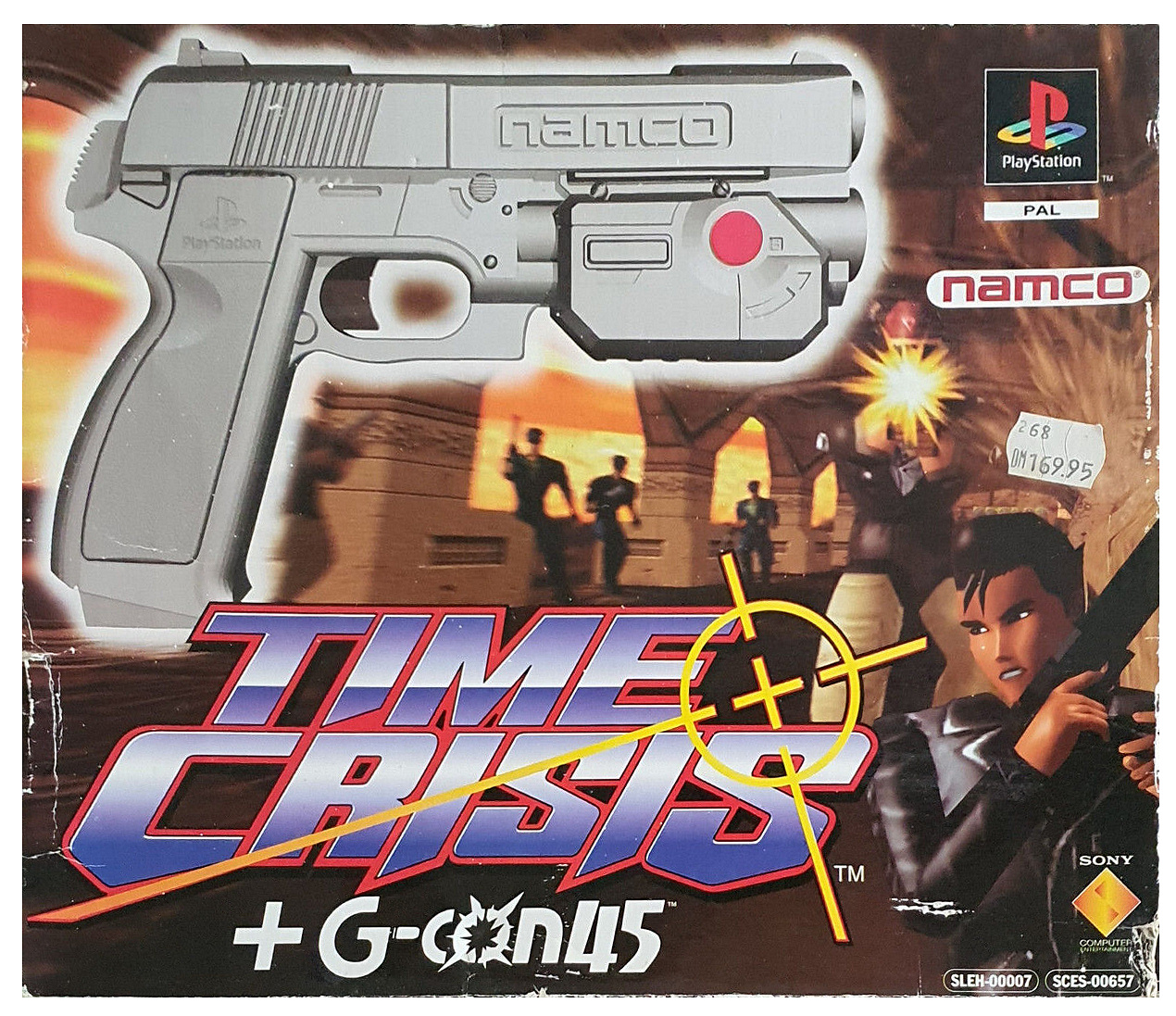 PS1 - Time Crisis: Project Titan + G-Con (mit OVP / Big Box) (gebraucht)