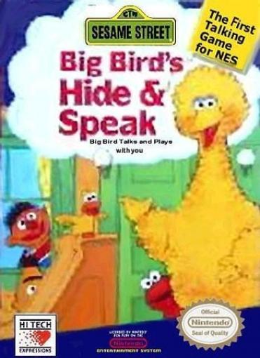 NES - Sesame Street: Big Bird's Hide & Speak (US Import) (Modul) (gebraucht)
