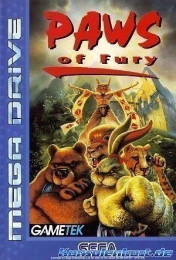 Mega Drive - Paws of Fury (DE Version) (mit OVP) (gebraucht)