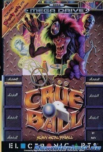 Mega Drive - Crüe Ball: Heavy Metal Pinball (EU Version) (mit OVP) (gebraucht)