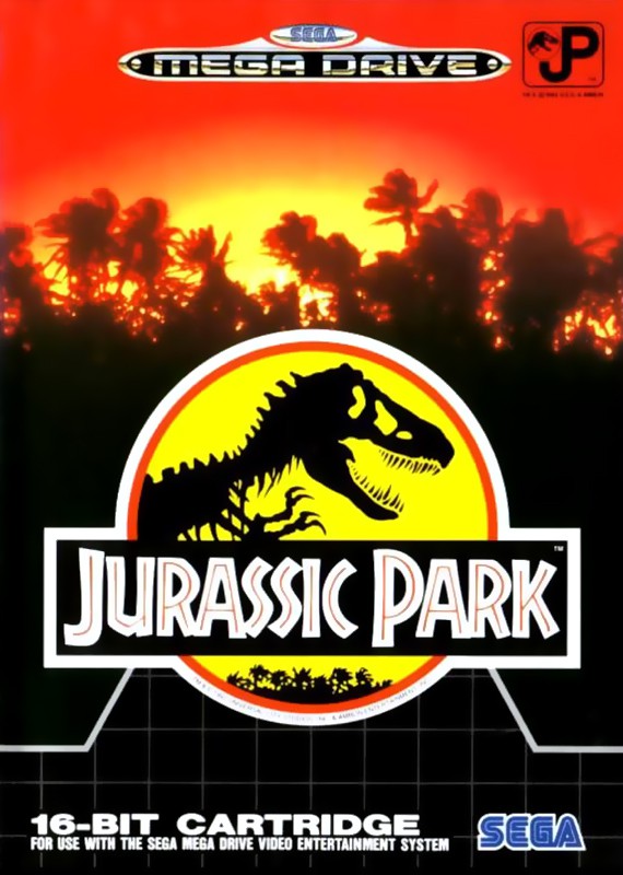 Mega Drive - Jurassic Park (EU Version) (mit OVP) (gebraucht)