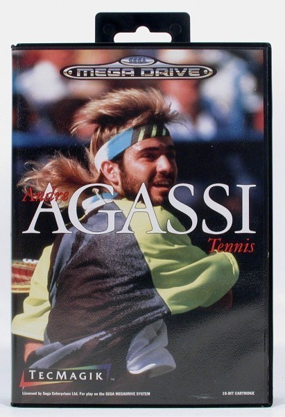 Mega Drive - Andre Agassi Tennis (EU Version) (mit OVP) (gebraucht)