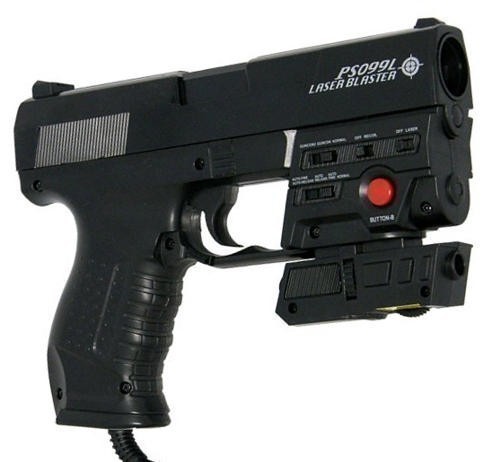 PS2 - Light Gun / Pistole / Phaser #Laser Blaster [Logic3] (gebraucht ...