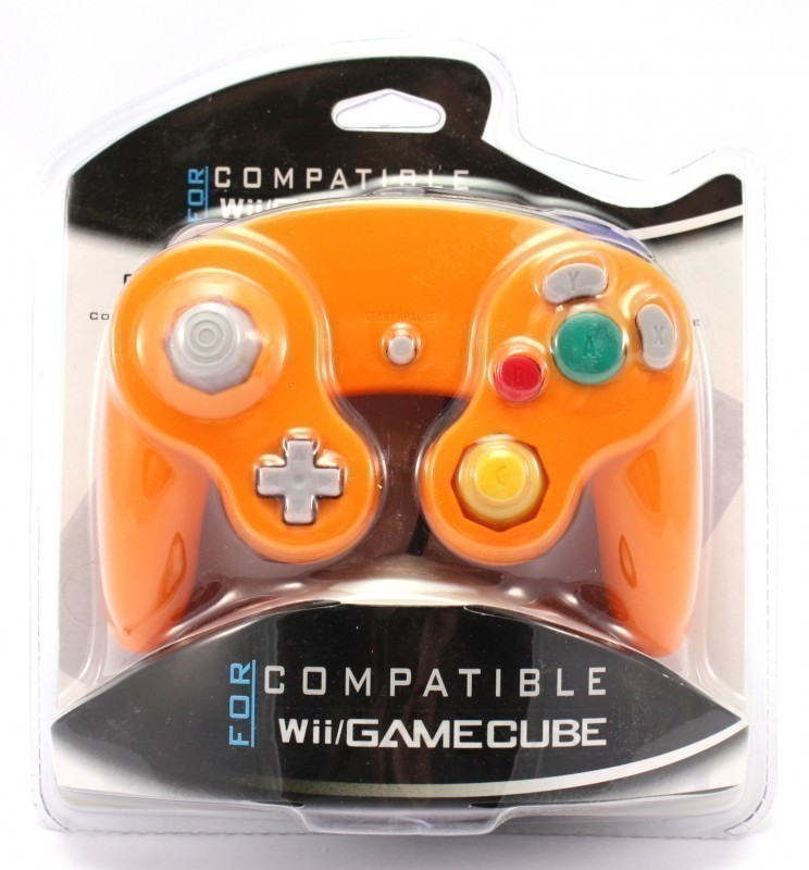 GameCube - Controller / Pad #orange [Dritthersteller] (NEU & OVP ...