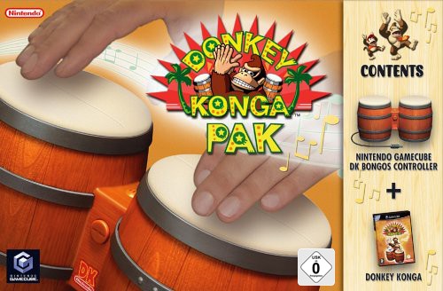 GameCube Original Bongo Controller Bongos #Donkey Konga Pak