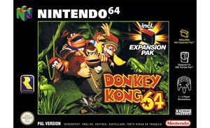 N64 - Donkey Kong 64 (ohne Expansion Pak) (mit OVP) (gebraucht)