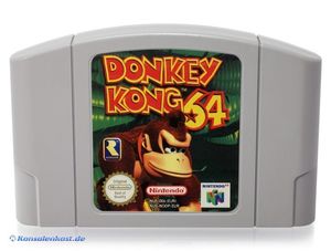 N64 - Donkey Kong 64 (ohne Expansion Pak) (mit OVP) (gebraucht)