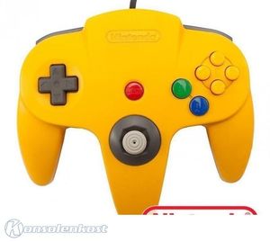 N64 - Original Nintendo Controller #gelb NUS-005 (gebraucht)