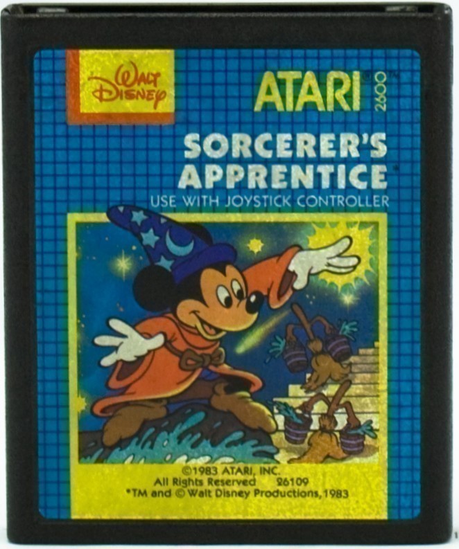Atari 2600 Sorcerers Apprentice + ( Protector De Regalo