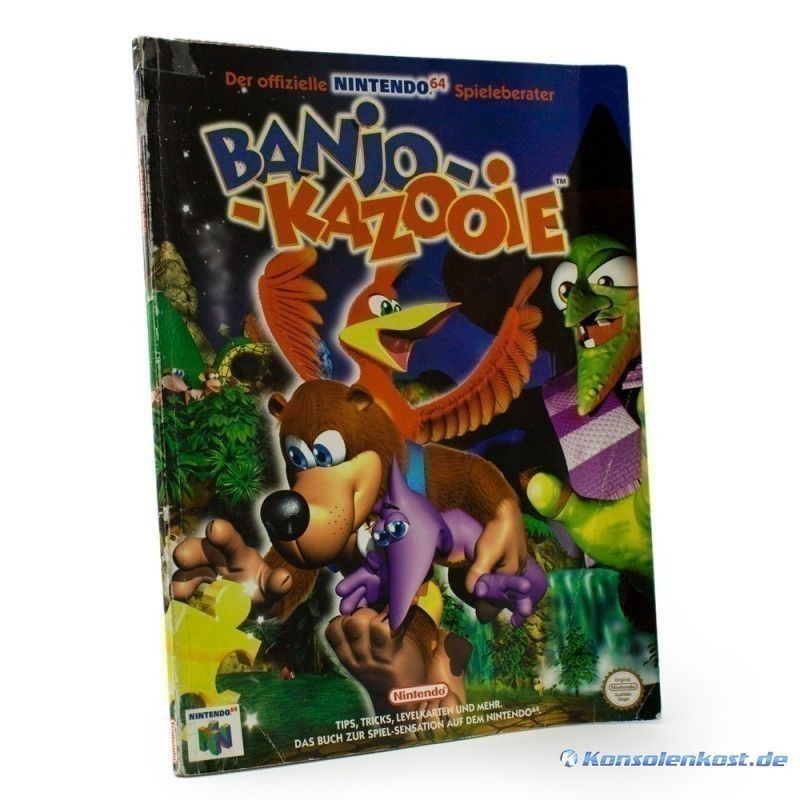 N64 - Spieleberater: Banjo Kazooie (DE Version) (gebraucht)