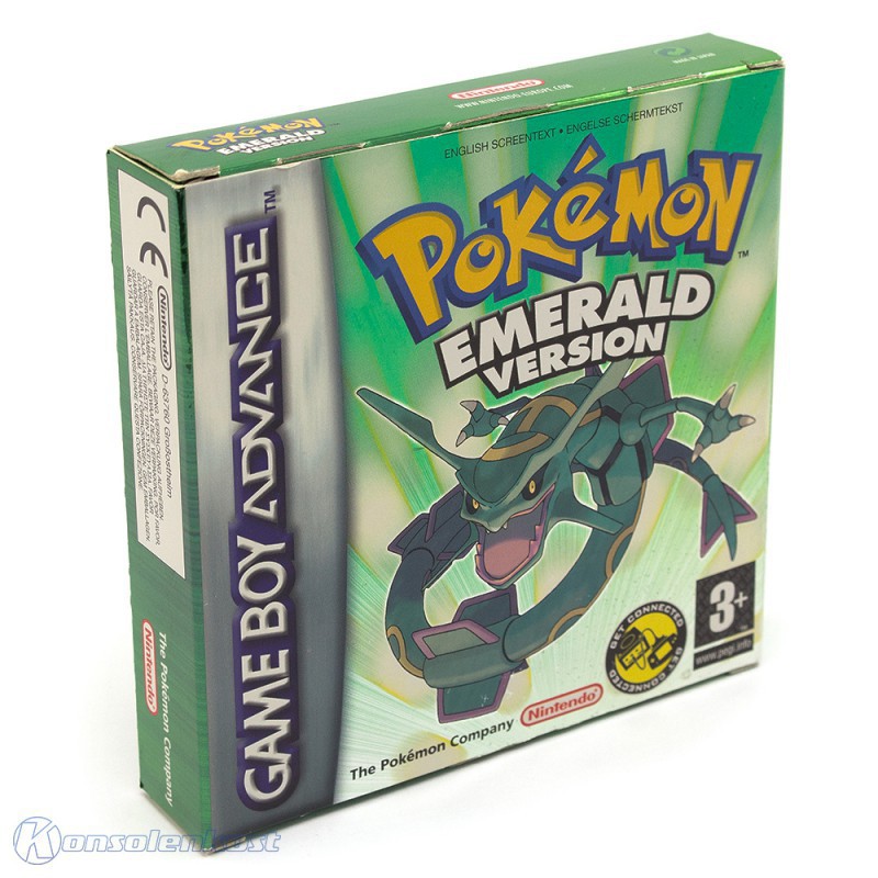 Gameboy Advance Pokemon Smaragd Edition Emerald Englisch Mit Ovp Gebraucht Konsolenkost