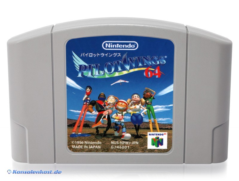 N64 - Pilotwings 64 (JAP Import) (Modul) (gebraucht)