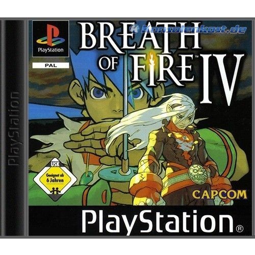 PS1 - Breath of Fire IV (mit OVP) (gebraucht)