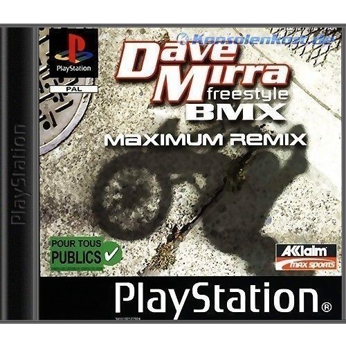 PS1 - Dave Mirra Freestyle BMX - Maximum Remix (mit OVP) (gebraucht)