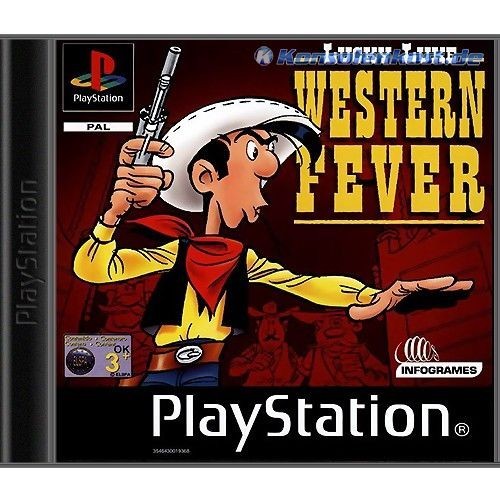 PLAYSTATION PS1 LUCKY Luke La Fièvre de l [PAL FR] CIB Boîte Notice Console *JRF EUR 17,00 - FR