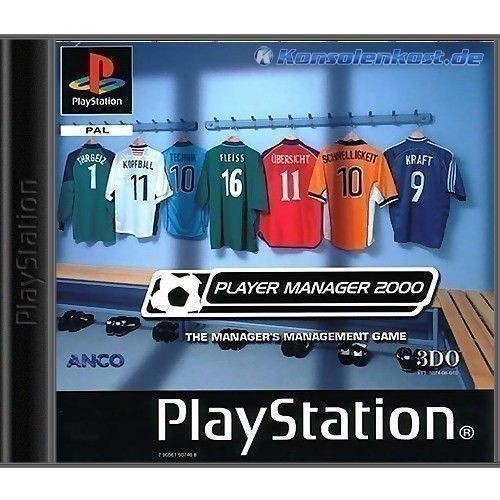 PS1 - Player Manager 2000 (mit OVP) (gebraucht)