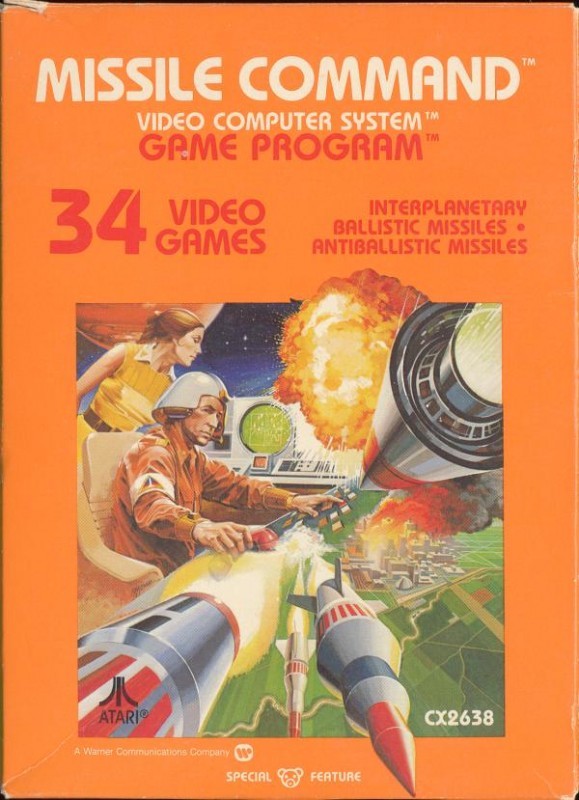Atari 2600 - Missile Command #Picturelabel V1 (mit OVP) (gebraucht)
