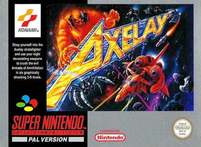 SNES - Axelay (mit OVP) (gebraucht)
