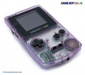 GameBoy Color - Konsole #Clear/Atomic Purple (gebraucht)