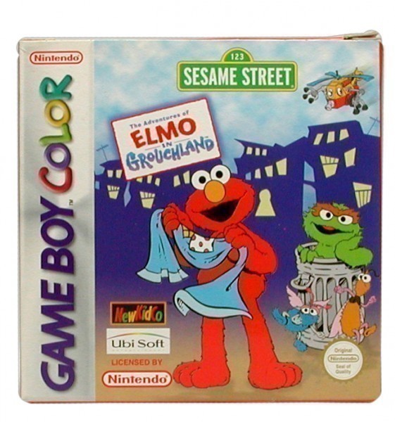 GameBoy Color - Sesamstraße: Elmo im Grummelland / Adventures in Grouchland (mit OVP) (gebraucht)