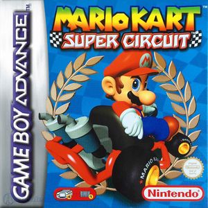 GameBoy Advance - Mario Kart Super Circuit (Modul) (starke Gebrauchsspuren) (gebraucht)