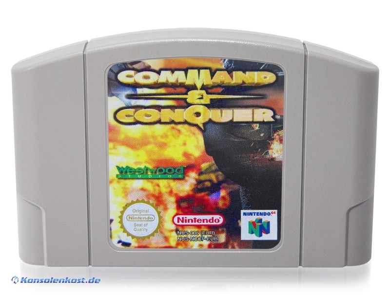 N64 - Command & Conquer (DE Version) (Modul mit Anl.) (gebraucht)