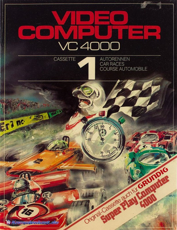 Interton VC 4000 - Cassette 1 - Autorennen (mit OVP) (gebraucht)
