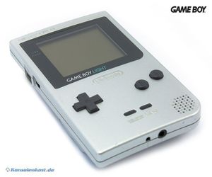 GameBoy Light - Konsole #silber (JAP Import) (gebraucht)