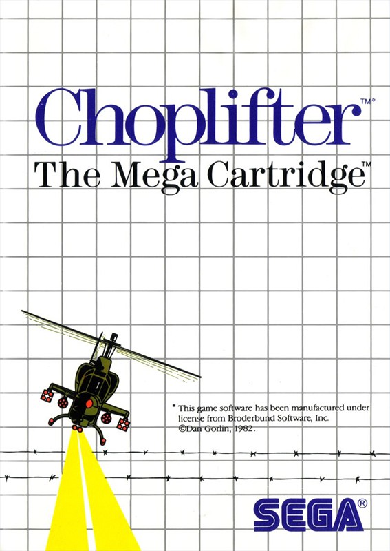 Master System - Choplifter (EU Version) (mit OVP) (gebraucht)