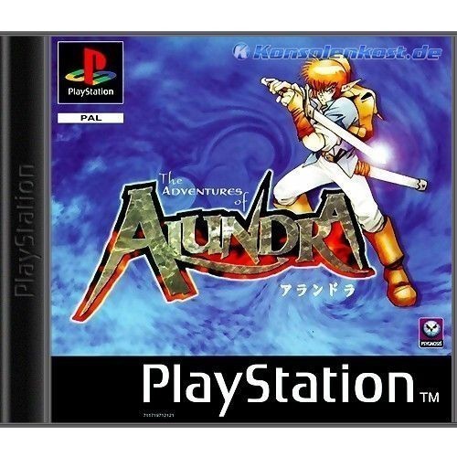 PS1 - The Adventures of Alundra (DE Version) (nur CD) (gebraucht)