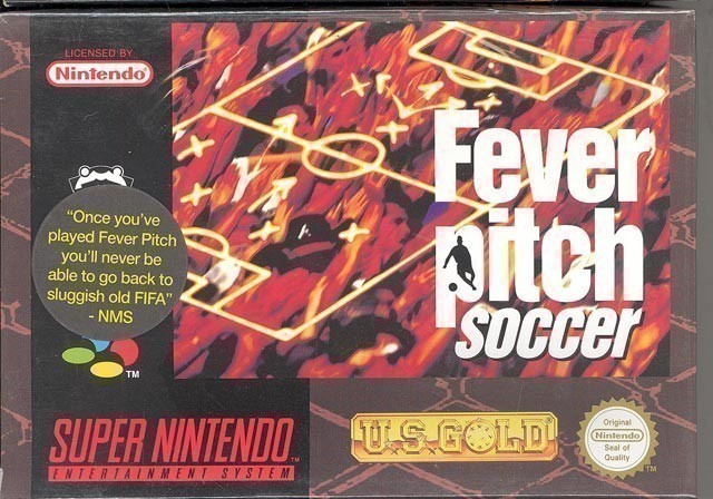 SNES - Fever Pitch Soccer (DE/EN) (mit OVP) (gebraucht)