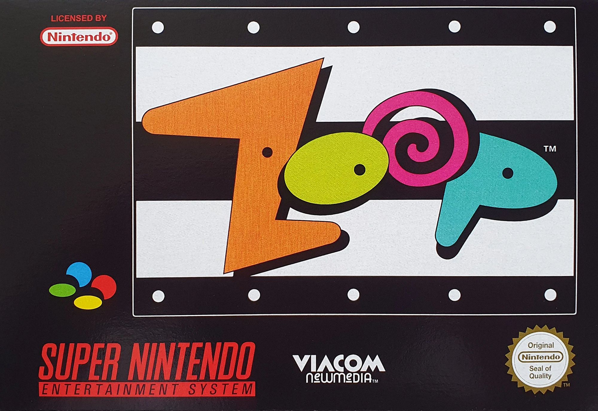 SNES - Zoop (EU Version) (mit OVP) (gebraucht)