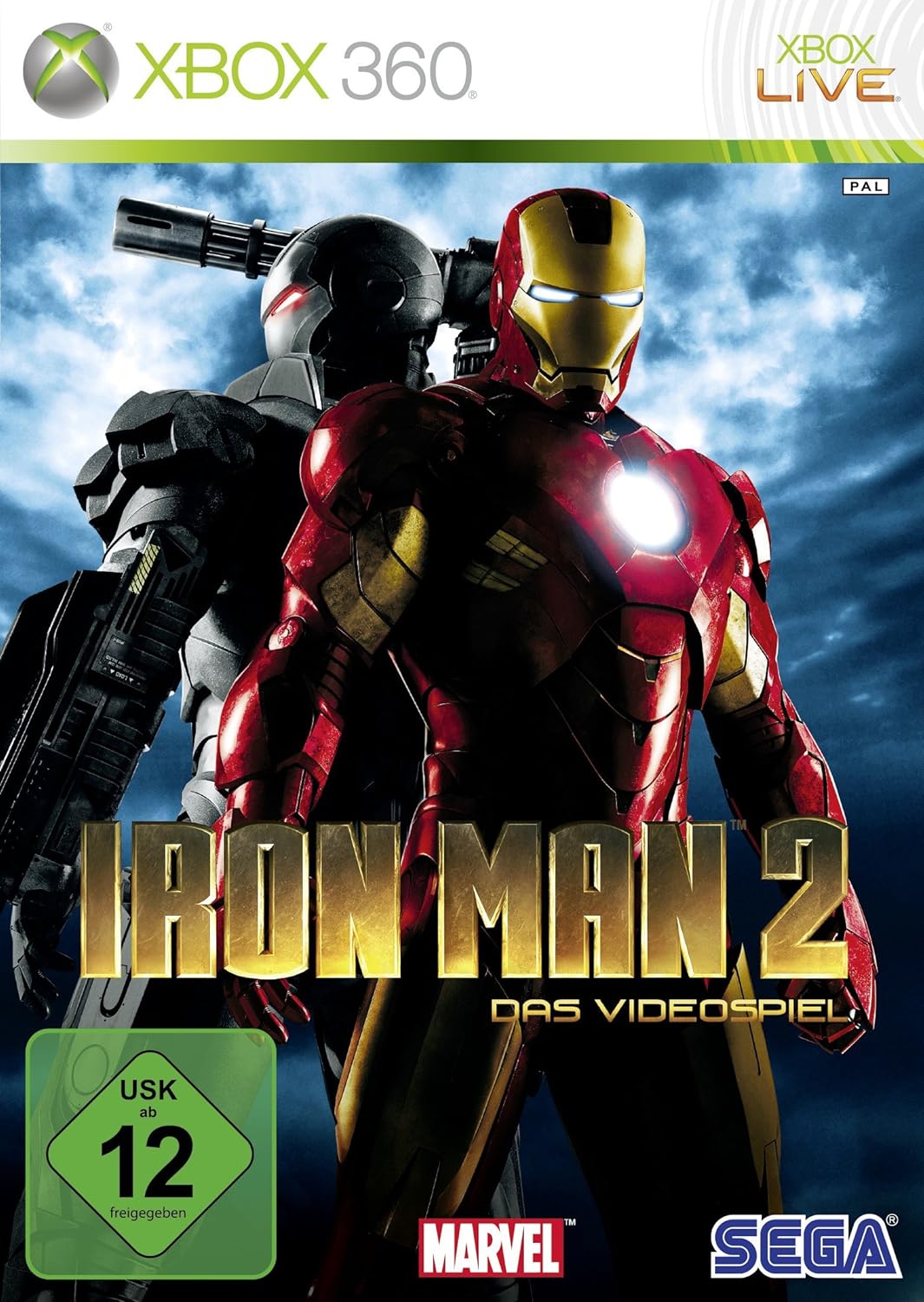 Xbox 360 - Iron Man 2: Das Spiel (DE Version) (mit OVP) (gebraucht)