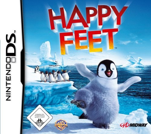 Nintendo DS - Happy Feet (DE Version) (mit OVP) (gebraucht)